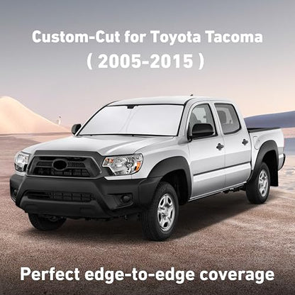 Windshield Sunshade Compatible for Toyota Tacoma 2005