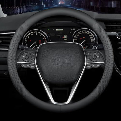 Nappa Premium Leather car Steering Wheel Cover