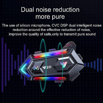 Motorcycle Helmet Speakers High Battery Life Helmet Headset