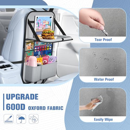 2PACK Car Backseat Organizer with Touch Screen Tablet Holder