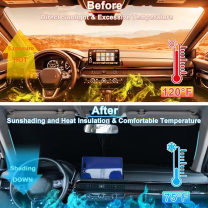 Windshield Sun Shade for Honda CRV 2023