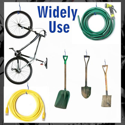 4 Pcs Machine Thread Bicycle Storage Hook (4 Count)