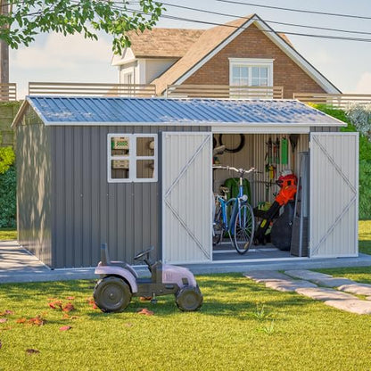 12x10 FT Outdoor Storage Shed