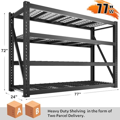 8000LBS Garage Shelving Heavy Duty (2 Count)