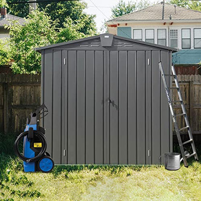 Domi Outdoor Storage Shed 6.5' x 4.2'