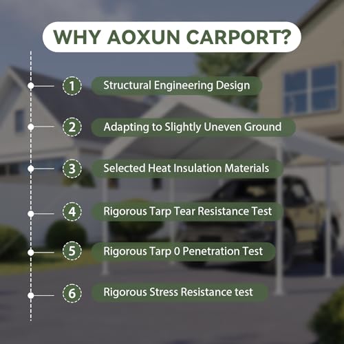 10x20 FT Carport