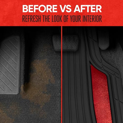 ChromeTech Car Floor Mats Full Set