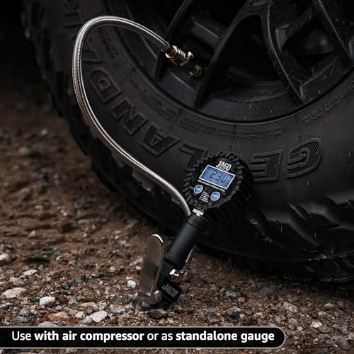 JACO FlowPro Digital Tire Inflator with Pressure Gauge