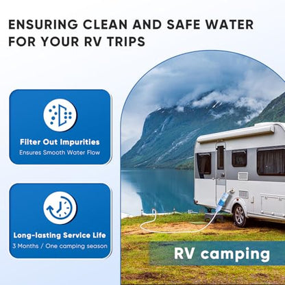 RV Water Filter System for Garden (2 Count)