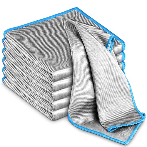 Glass Polishing Streak Free Miracle Cleaning Cloth (6 Count)