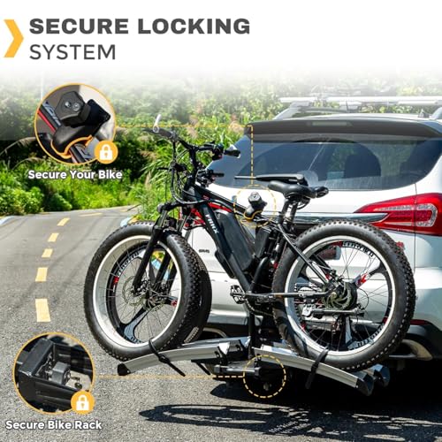 2 Bike Hitch Mount Platform Carrier