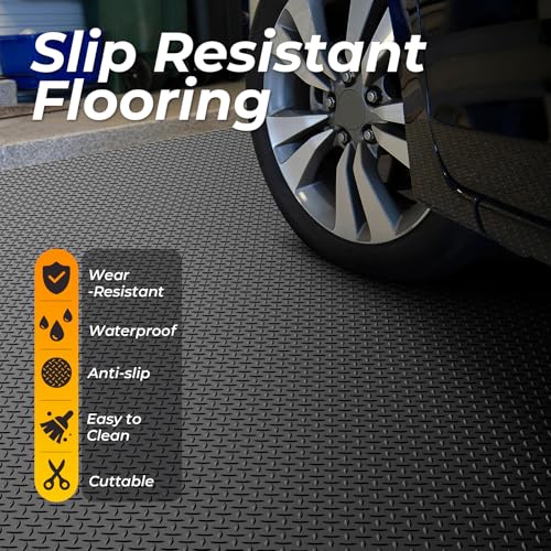 7.8 x 22 FT Garage Floor Mat (172 Sq Ft)