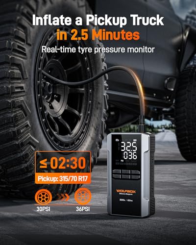 MV16A 3000A Jump Starter with Air Compressor