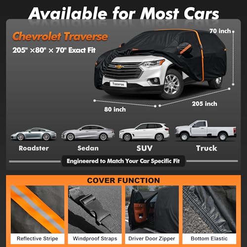 Chevrolet Traverse SUV Cover Waterproof All