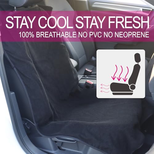 Car Seat Towel Covers Front Seats Protector for Gym and Workout