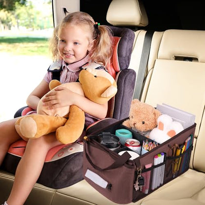 Backseat Car Organizer Car Caddy Passenger Seat Organizer for Kids