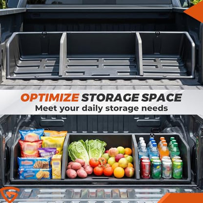52" Truck Bed Cargo Box Organizer Slider Storage Loader System
