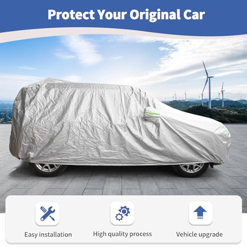for Renegade Car Cover Weatherproof Covers for Jeep Renegade 2015 2016 2017 2018 2019 2020 2021 2022 2023 up