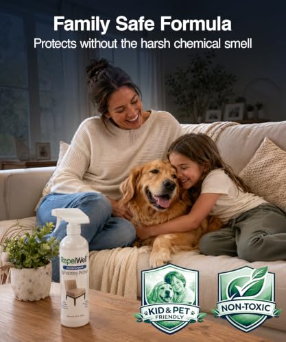 Non Toxic Fabric Protector Spray for Upholstery & Furniture (12 Fl Oz)
