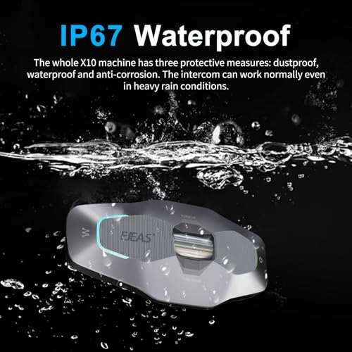 X10 Motorcycle Helmet Bluetooth Headset Speakers Headphone