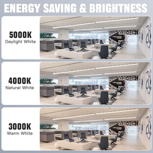 4Pack 8FT LED Vapor Tight Light 120 (4 Count)