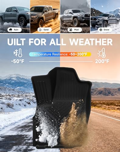 2 Piece Front Premium Color TPE Floor Mats
