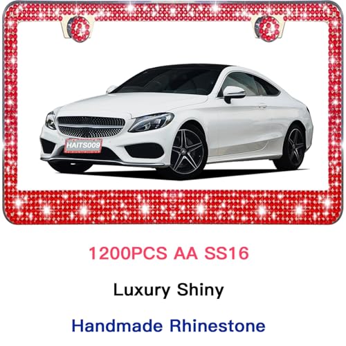 2 Pack License Plate Frames for Women
