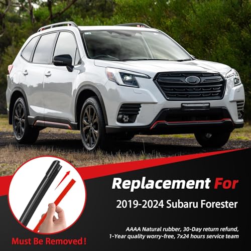 Windshield Wiper Blades Replacement for Subaru Forester 2019