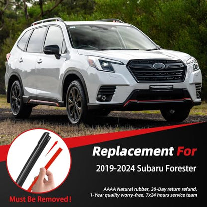 Windshield Wiper Blades Replacement for Subaru Forester 2019