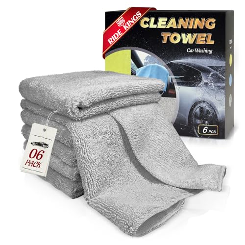 Car Wash Drying Towels (6 Count)