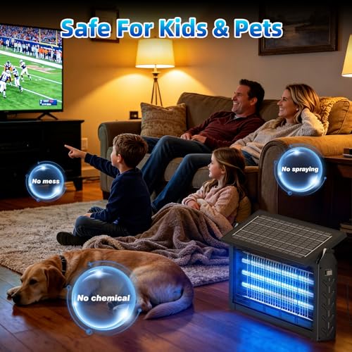 Solar Bug Zapper Outdoor 22 in