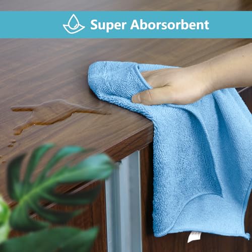 8PK Microfiber Cleaning Cloth (8 Count)