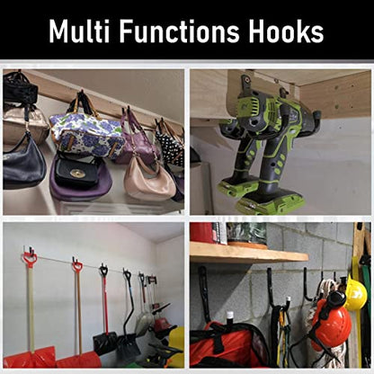 12 Pack Garage Hooks (12 Count)