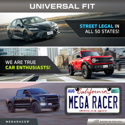 Weatherproof Thin License Plate Frame