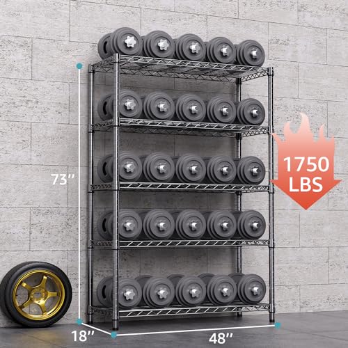 1750 lbs Steel Storage Shelving 5