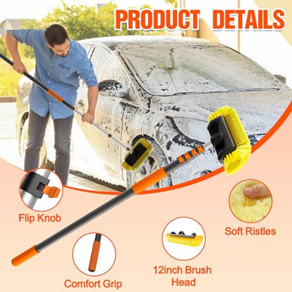 16FT Car Wash Brush with Long Handle