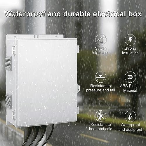 Outdoor Electrical Junction Box with High Power Outlet