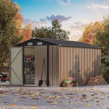8x10 FT Outdoor Storage Shed