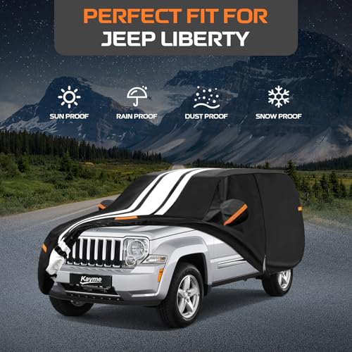 Heavy Duty Car Cover Custom Fit for Jeep Liberty