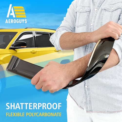 Extra Durable Window Deflectors in (4 Count)
