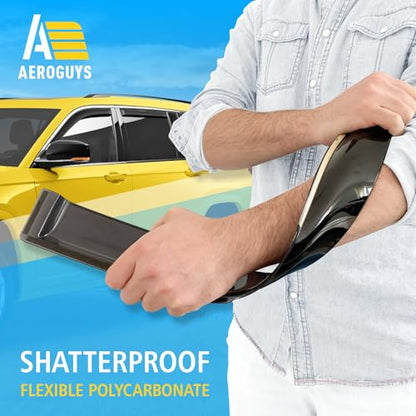 Extra Durable Window Deflectors in (4 Count)
