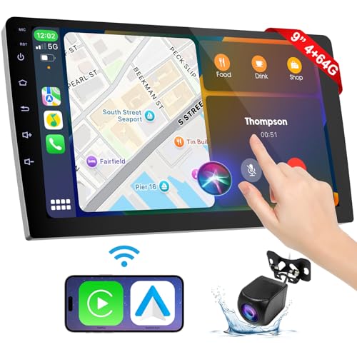 9 Inch Cars Radio with Apple Carplay and Android Auto