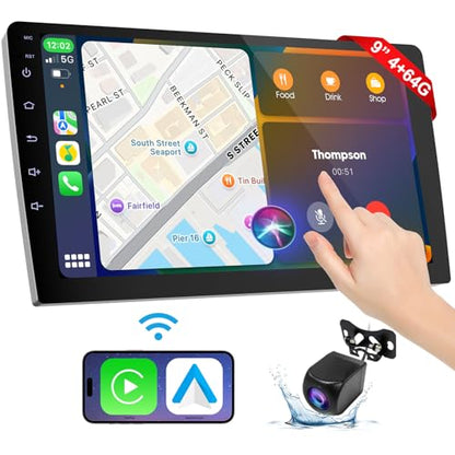 9 Inch Cars Radio with Apple Carplay and Android Auto