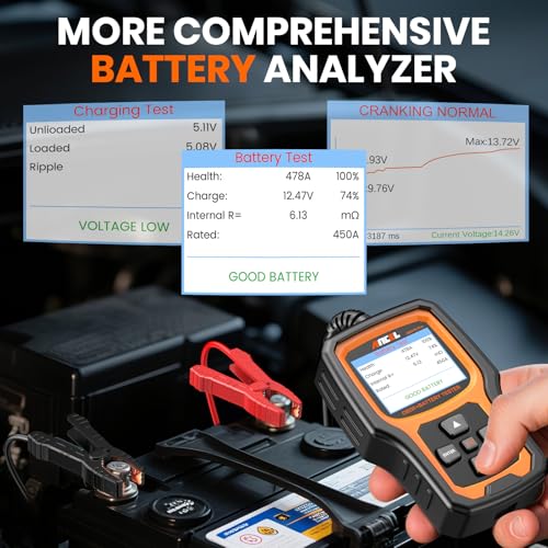 AD410 PRO OBD2 Scanner and Battery Tester