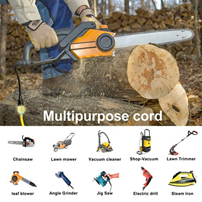 100 FT 12 3 Gauge Heavy Duty Outdoor Extension Cord Waterproof
