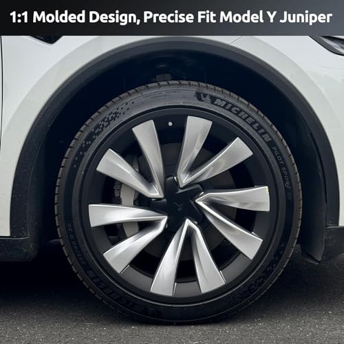 Rim Protector for Tesla 2025 2026 Model Y Juniper 20 Inch Helix Wheel Cover All (4 Count)