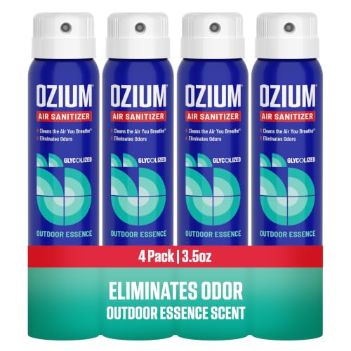 3.5 Oz. Air Sanitizer and Odor Eliminator Spray (4 Count)