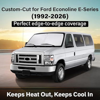 Windshield Sun Shade for Ford Econoline ESeries 1992