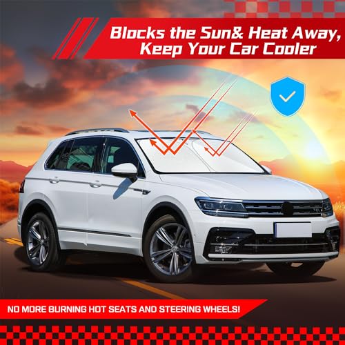 Windshield Sun Shade for Volkswagen Tiguan 2018