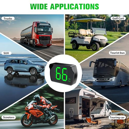 GPS Digital Speedometer for Car MPH